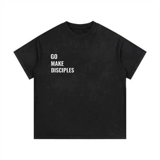 Vintage Wash Go Make Disciples Tee