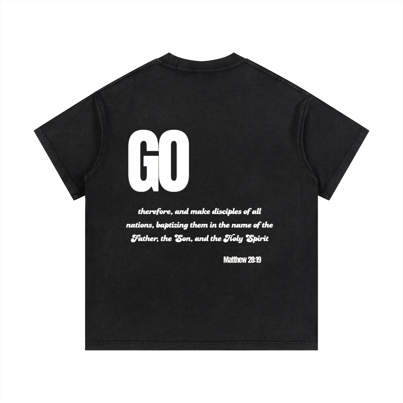 Vintage Wash Go Make Disciples Tee
