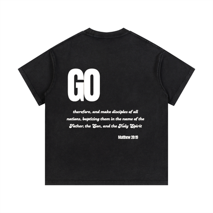 Vintage Wash Go Make Disciples Tee
