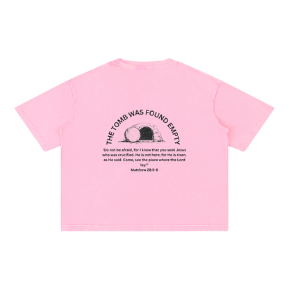 The Tomb Was Empty Boxy T-Shirt