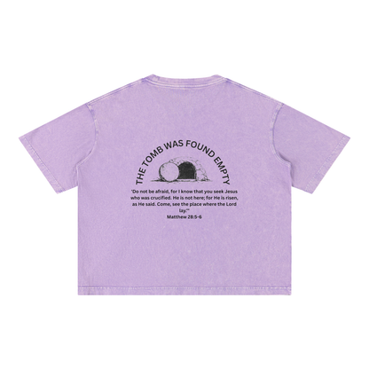 The Tomb Was Empty Boxy T-Shirt