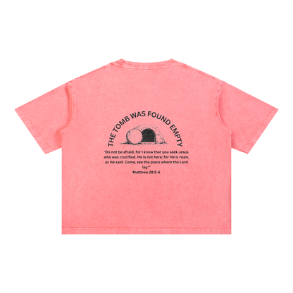 The Tomb Was Empty Boxy T-Shirt