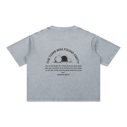 The Tomb Was Empty Boxy T-Shirt