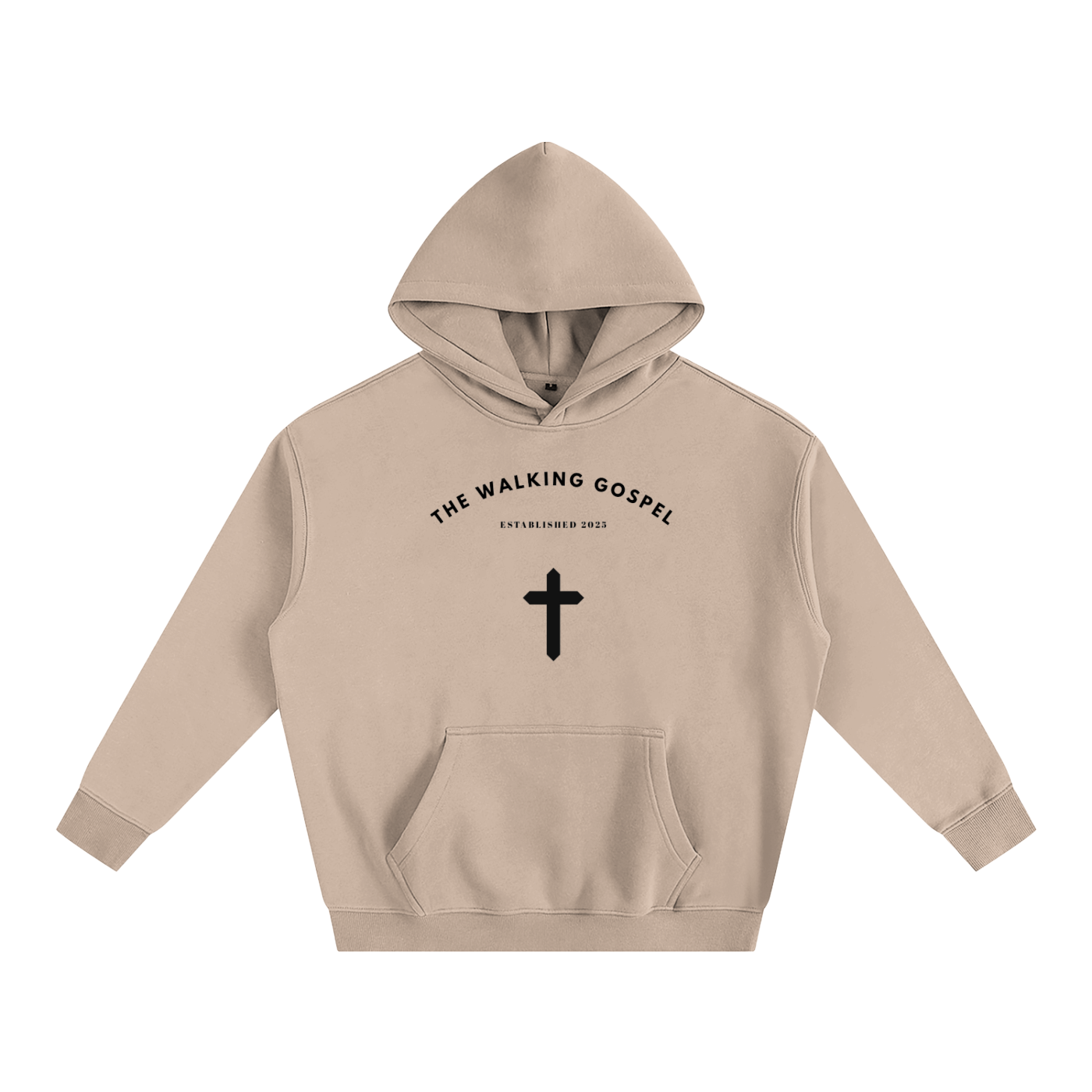 The Walking Gospel Tan Hoodie
