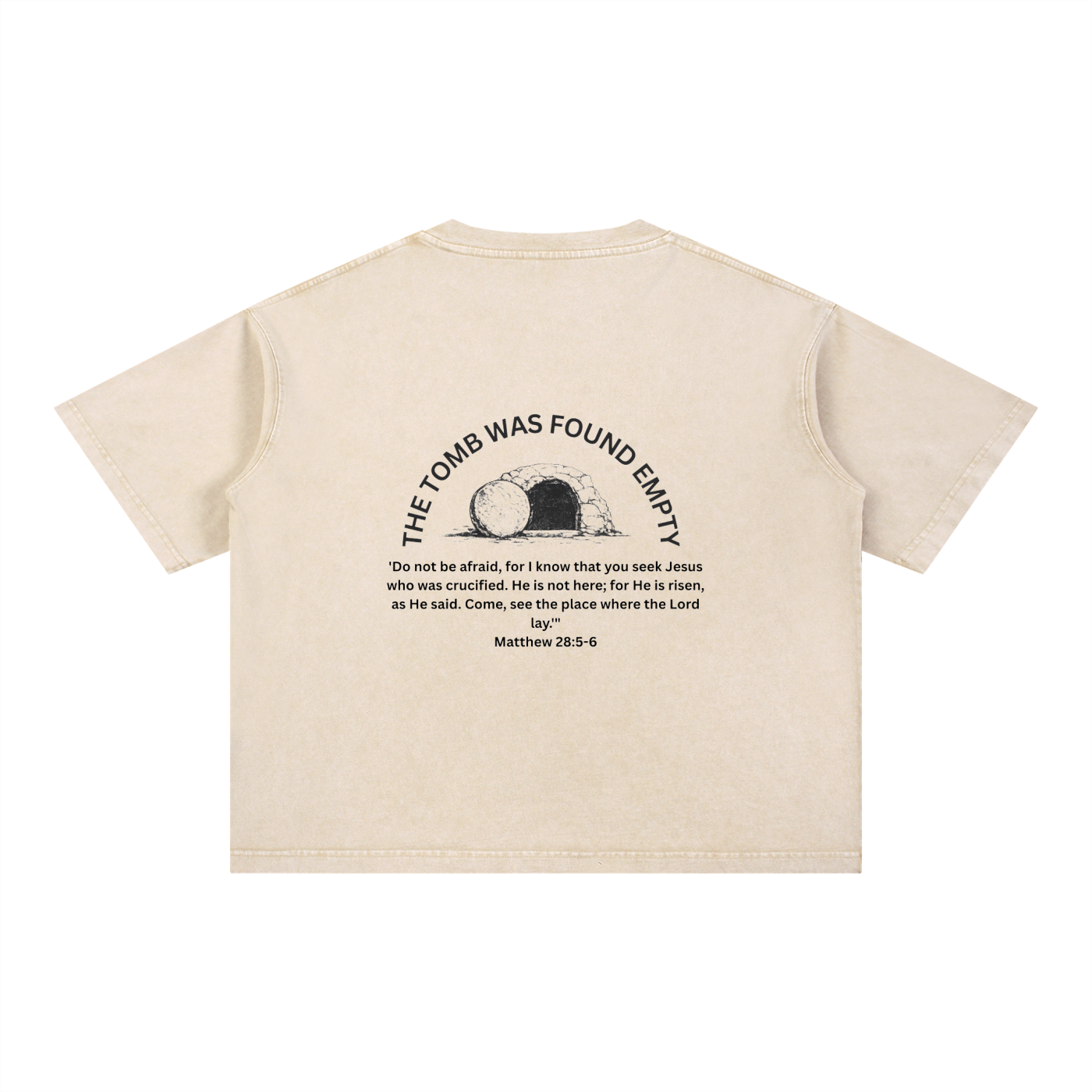 The Tomb Was Empty Boxy T-Shirt